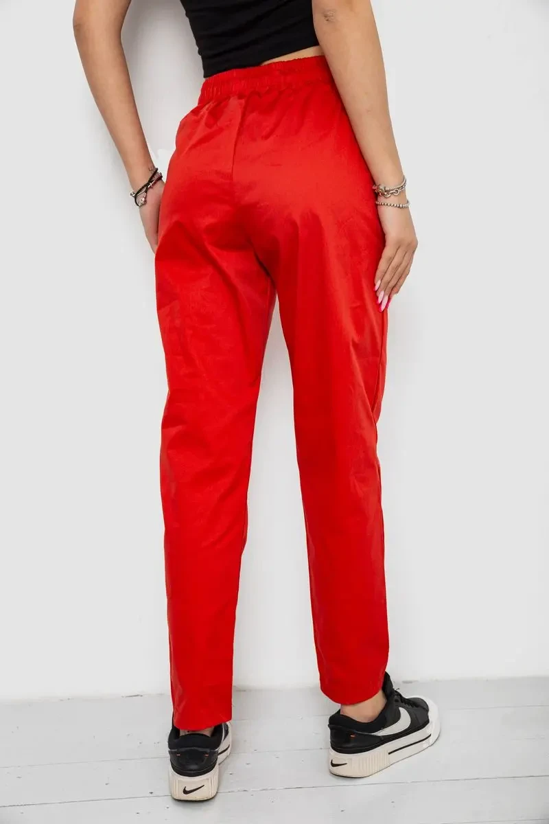 Штани  жіночі, колір червоний, 238R316 4
