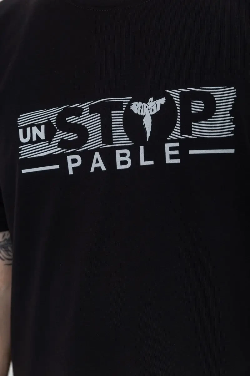 Футболка чоловіча батал, колір чорний, 208R014 5