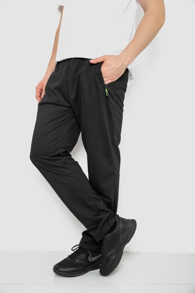 Спорт штани чоловічі, колір чорний, 244RY-418 3