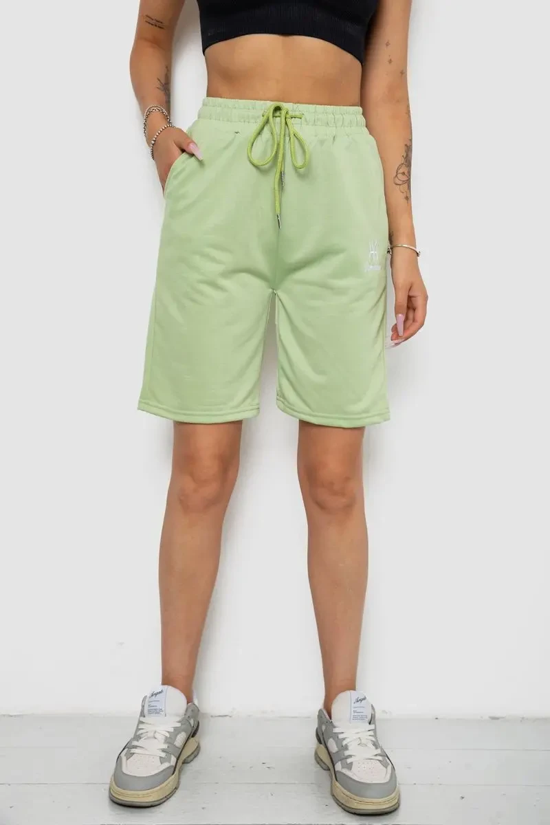 Шорти жіночі, колір м'ятний, 238RJH019-1