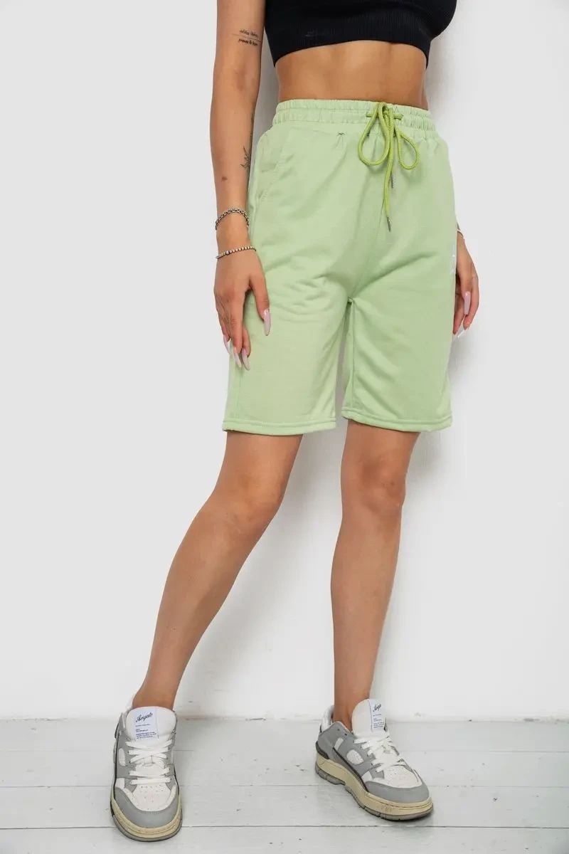 Шорти жіночі, колір м'ятний, 238RJH019-1 3