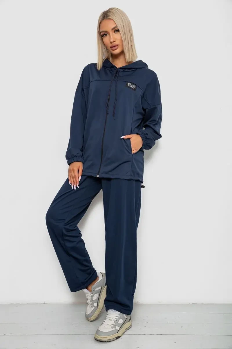Спортивний костюм жіночий, колір темно-синій, 238R114 3