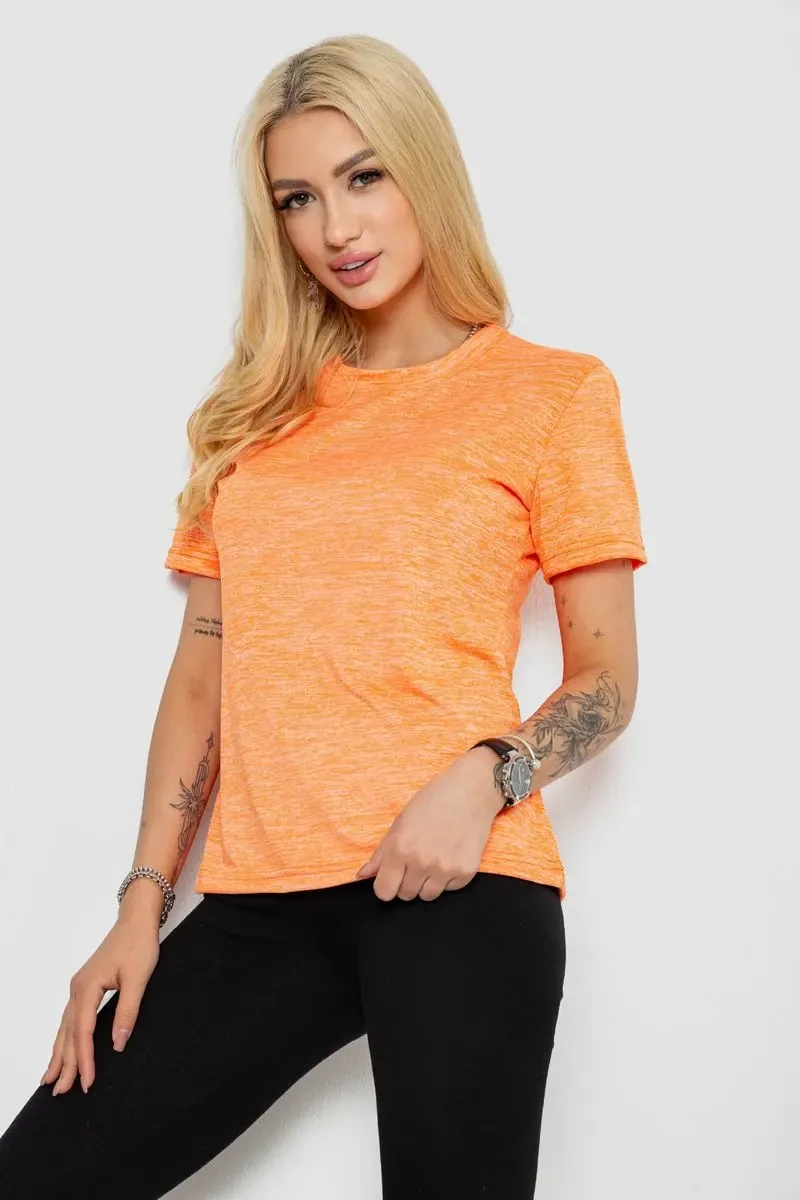 Футболка жіноча, колір помаранчевий, 244R2220 3