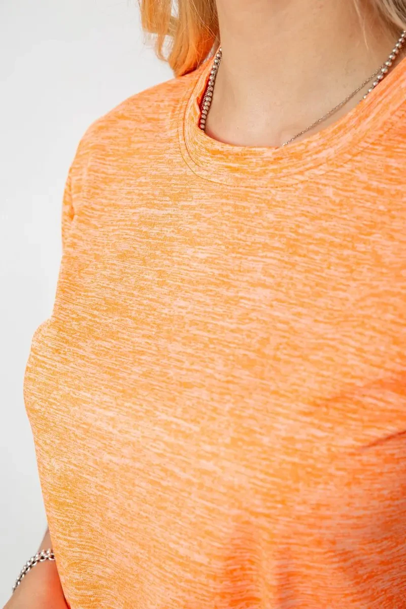 Футболка жіноча, колір помаранчевий, 244R2220 5