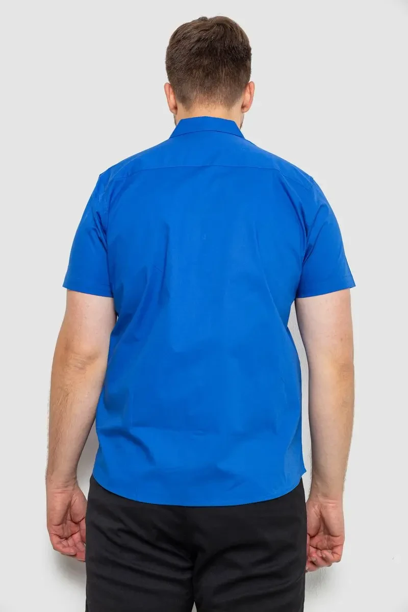 Сорочка чоловіча, колір електрик, 214R7326-1 4