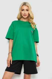 Костюм жіночий повсякденний, колір зелений, 241R5004-1