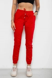 Штани жіночі, колір червоний, 182R1364