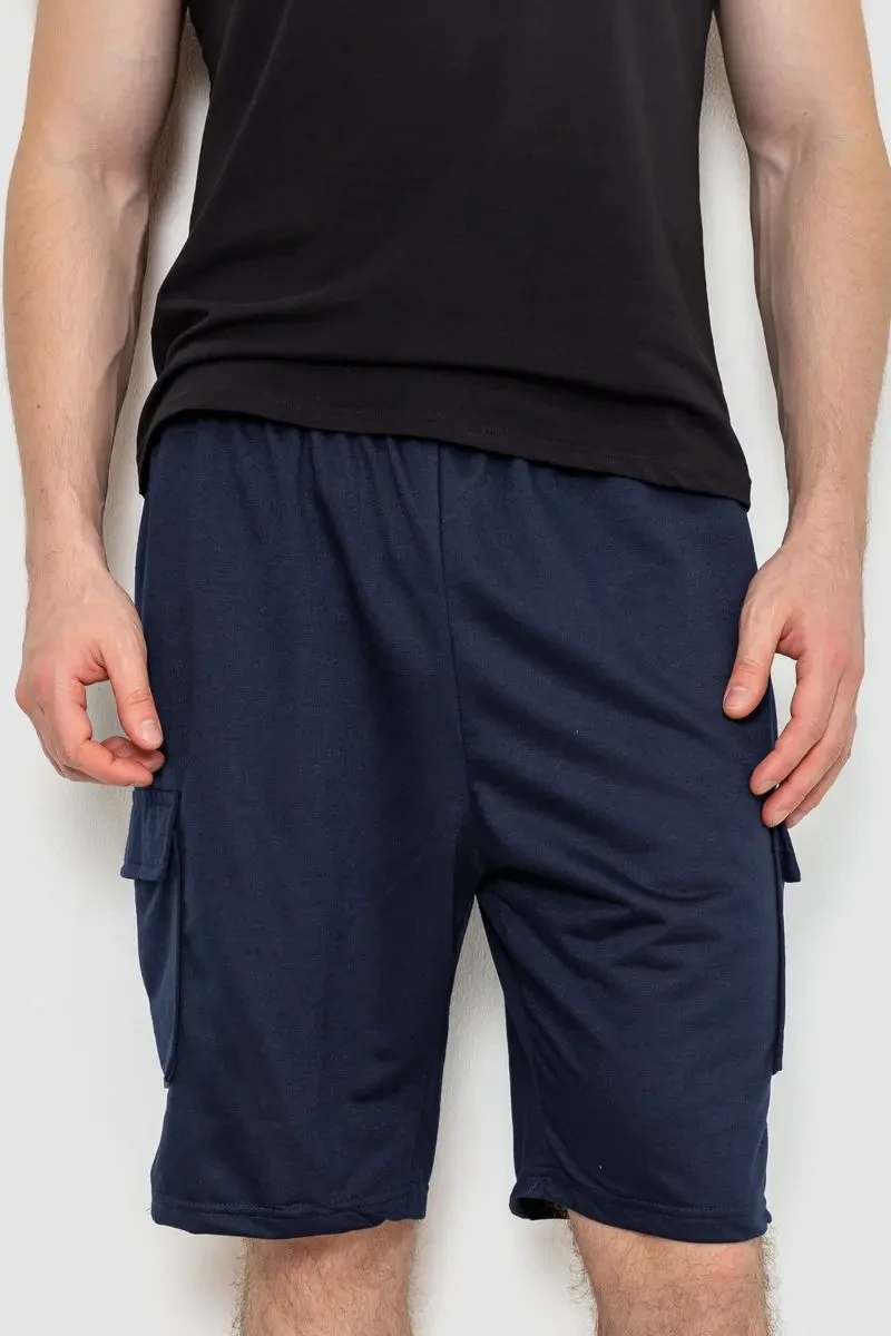 Шорти чоловічі, колір темно-синій, 244R6586