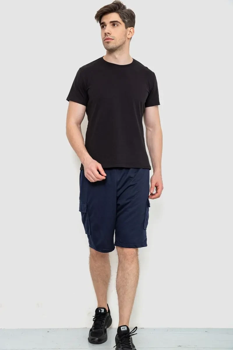 Шорти чоловічі, колір темно-синій, 244R6586 2