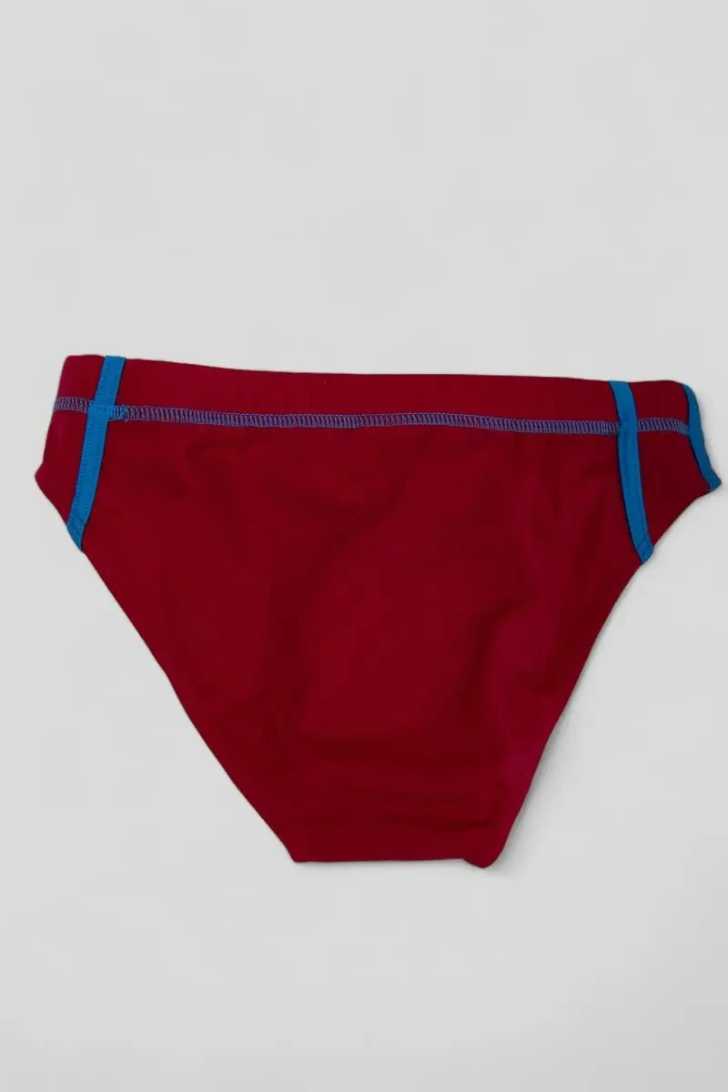 Плавки дитячі підліток, колір бордовий, 186R0354 2