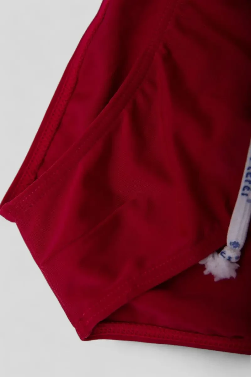 Плавки дитячі підліток, колір бордовий, 186R0354 4