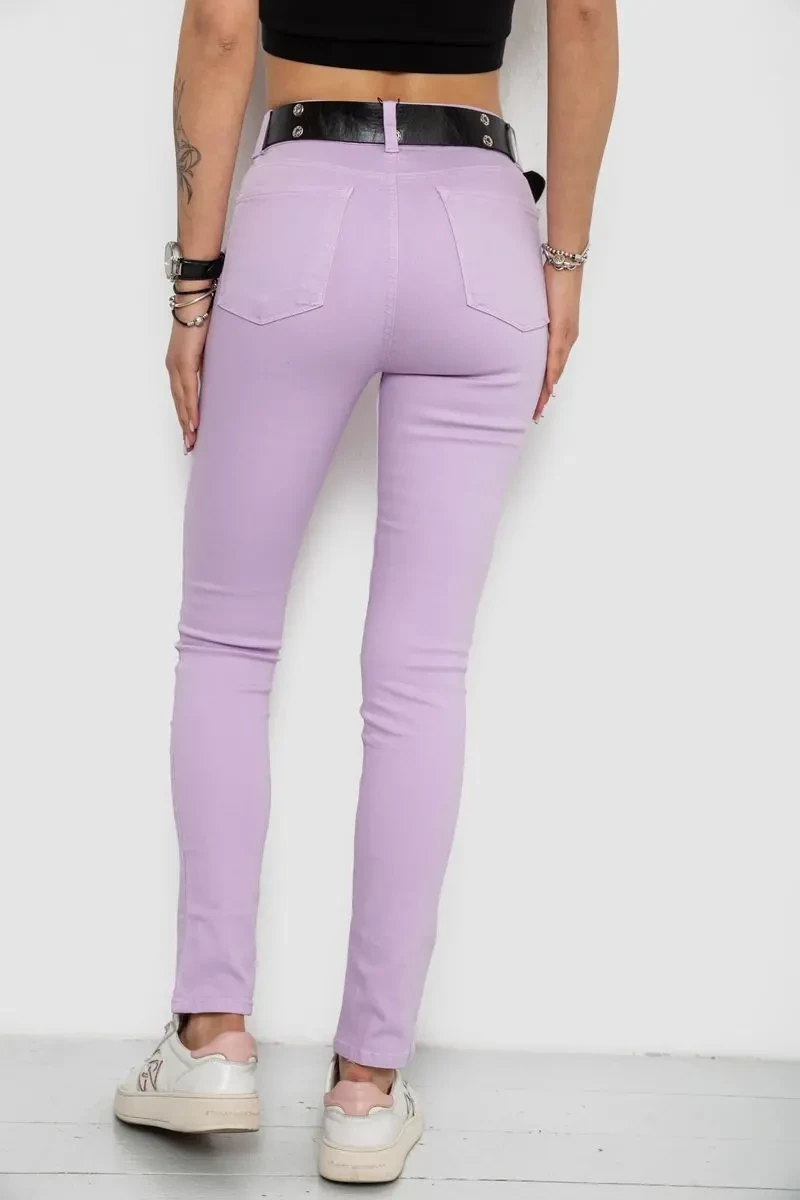 Джинси жіночі Skinny Американки, колір бузковий, 182R00223 4