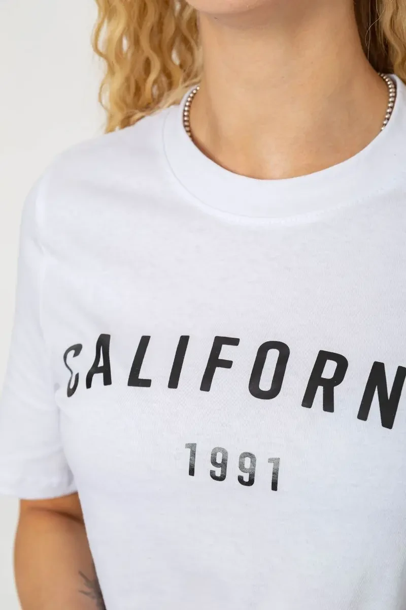 Футболка жіноча з принтом, колір білий, 241R134 5