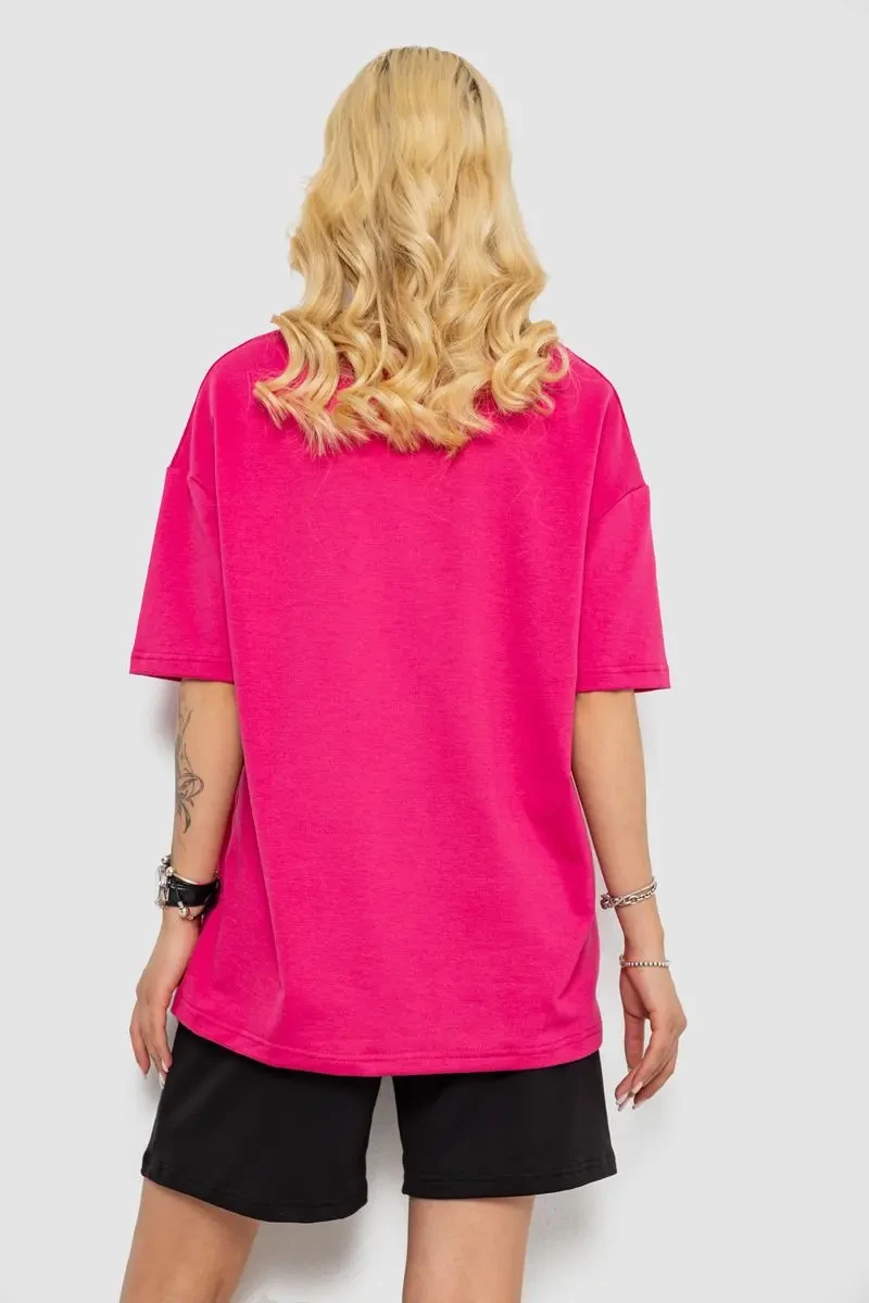 Костюм жіночий повсякденний, колір малиновий, 241R5004-1 4