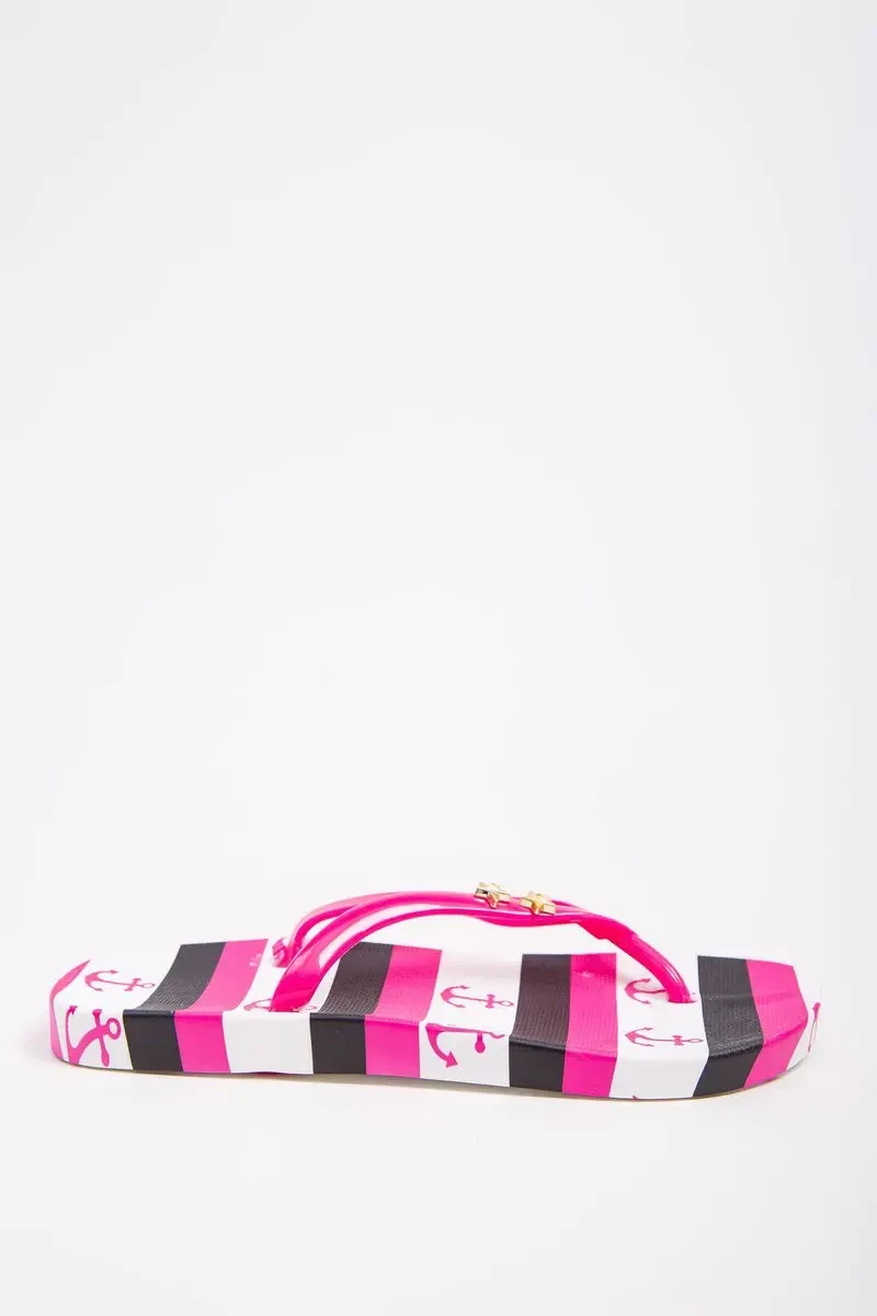 Жіночі пляжні в'єтнамки, рожевого кольору, 190RY-2 2