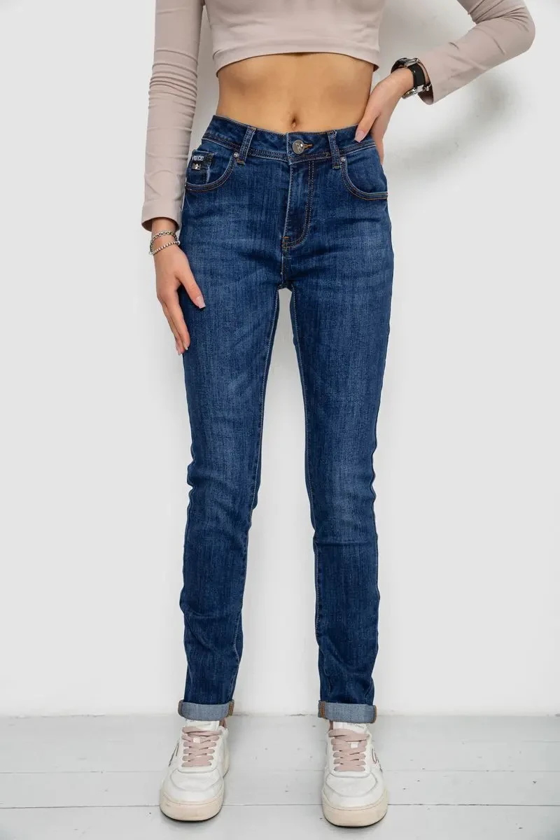 Джинси жіночі, колір синій, 238RVE908