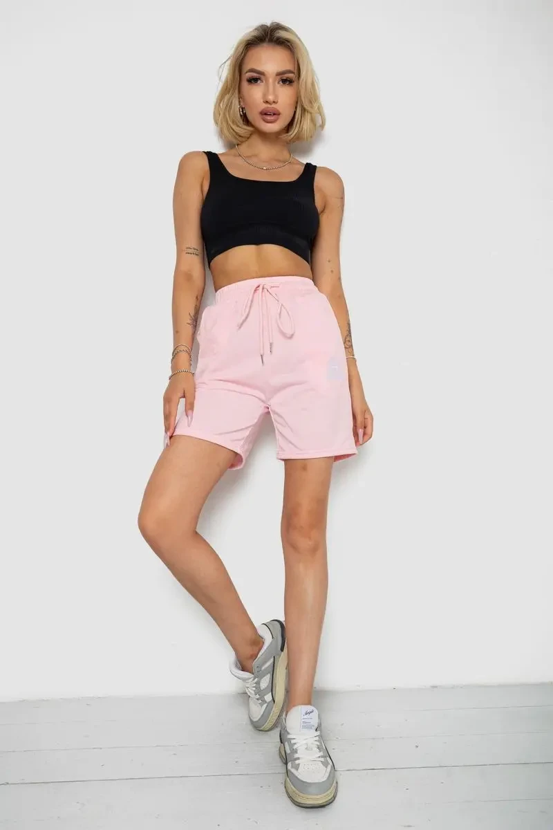Шорти жіночі, колір рожевий, 238RJH019-1 2