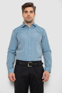 Сорочка чоловіча, колір джинс, 214R823