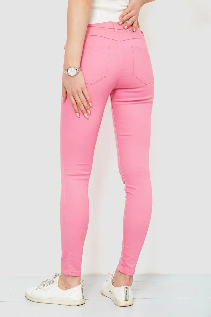 Джинси жіночі, колір рожевий, 244R183 4