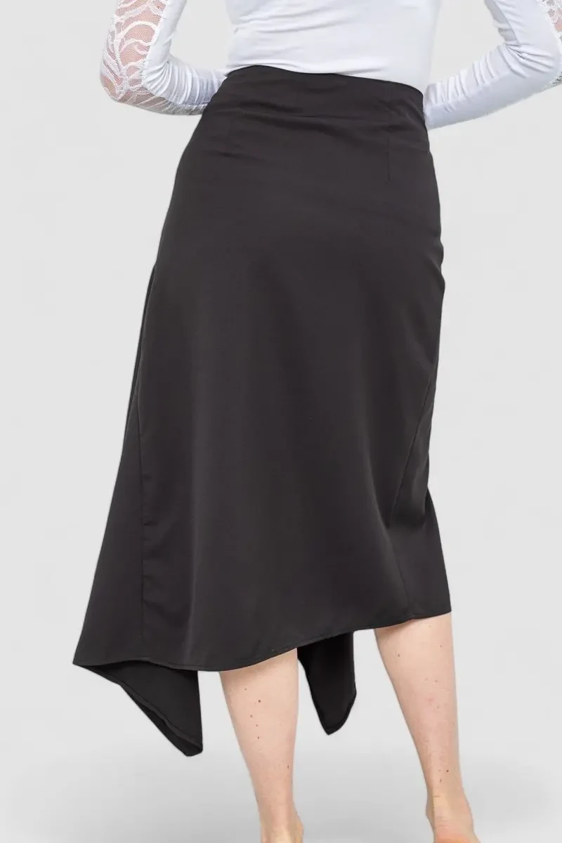Спідниця однотонна, колір чорний, 244R270 4