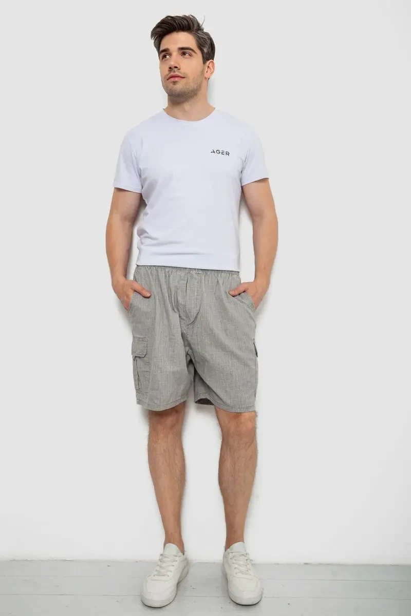 Шорти чоловічі, колір сірий, 244RB8 2