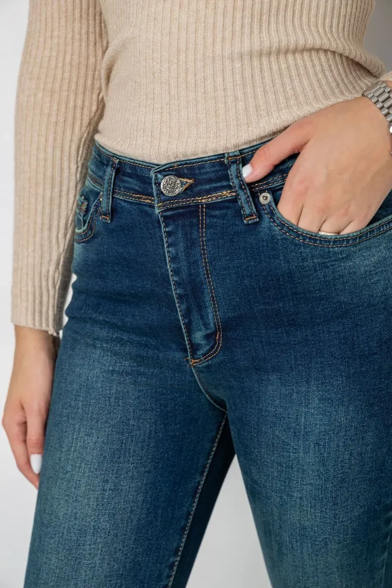 Джинси жіночі, колір синій, 244R3213 5