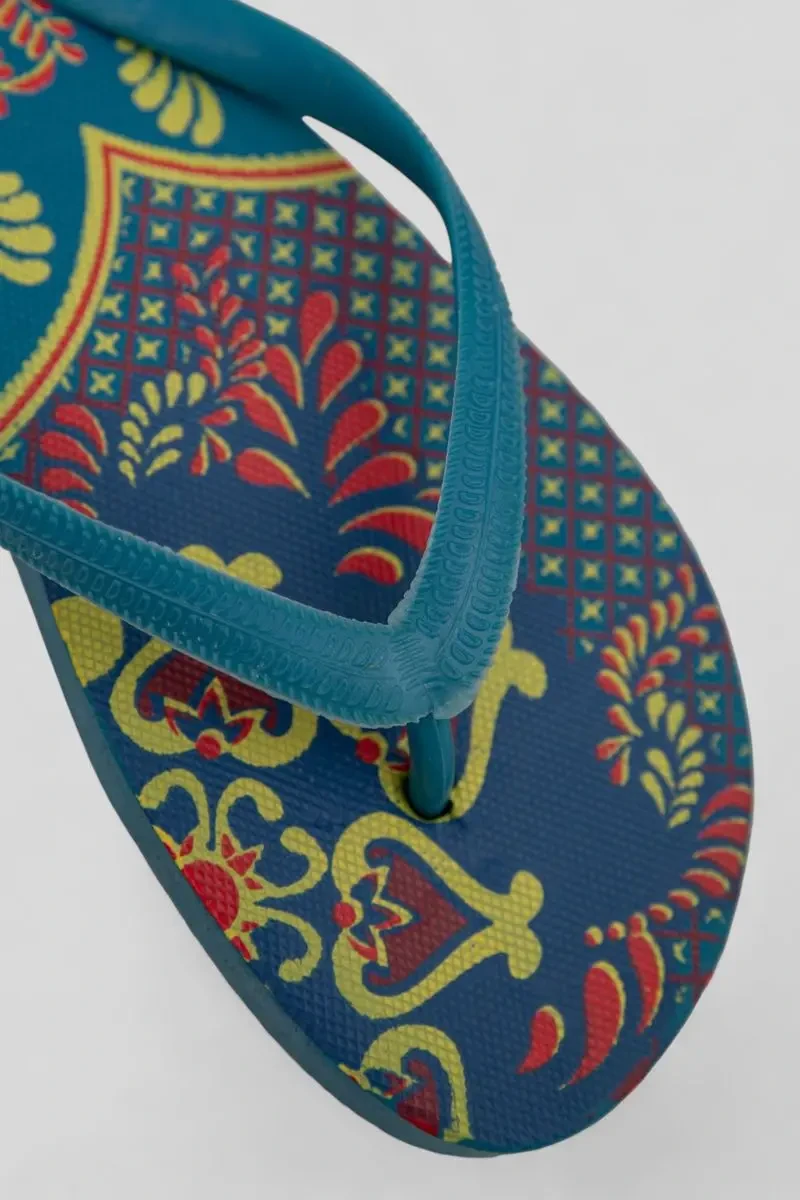 В'єтнамки жіночі, колір блакитний, 244R342 2