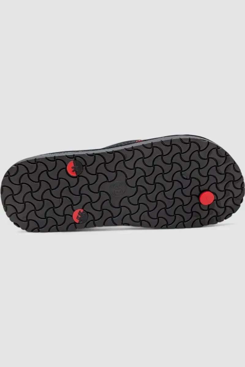 В'єтнамки жіночі, колір чорно-червоний, 243R2002L-43 5