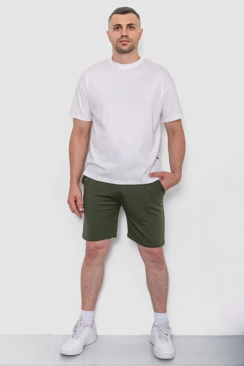 Футболка чоловіча з принтом, колір молочний, 241R2004 2