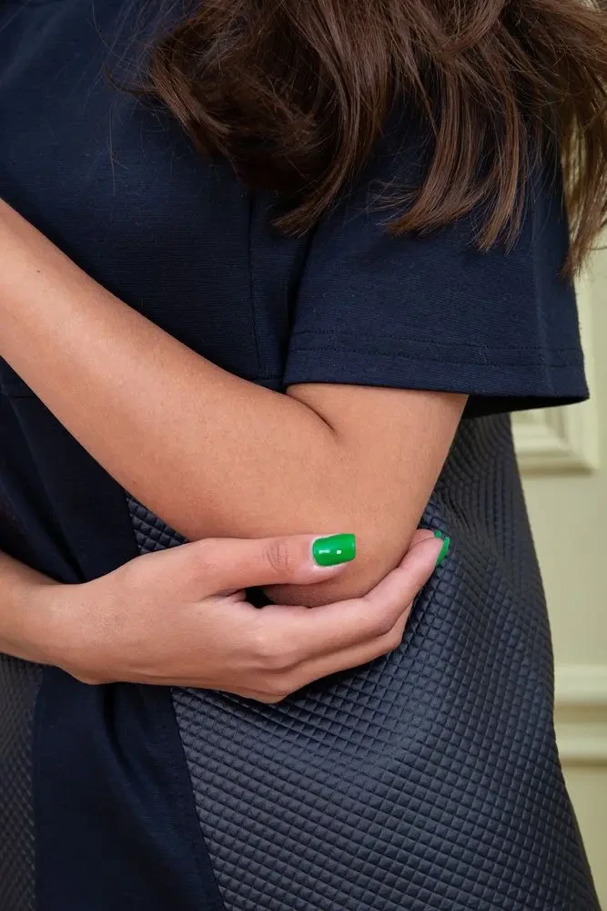 Сукня, колір синій, 167R124-1 5