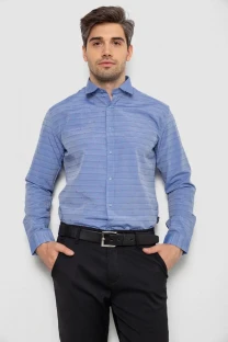 Сорочка чоловіча, колір джинс, 214R821