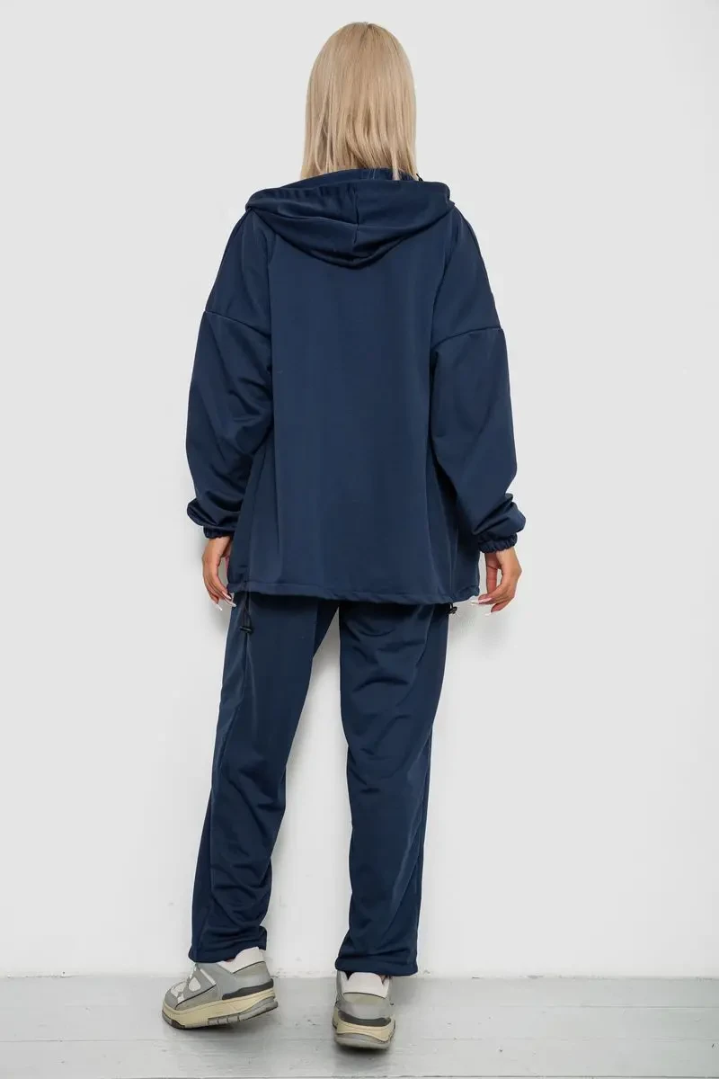 Спортивний костюм жіночий, колір темно-синій, 238R114-3 4