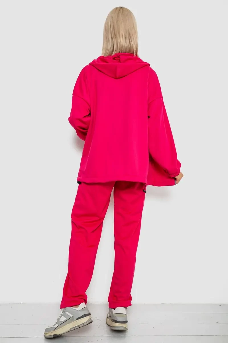 Спортивний костюм жіночий, колір малиновий, 238R114-4 4