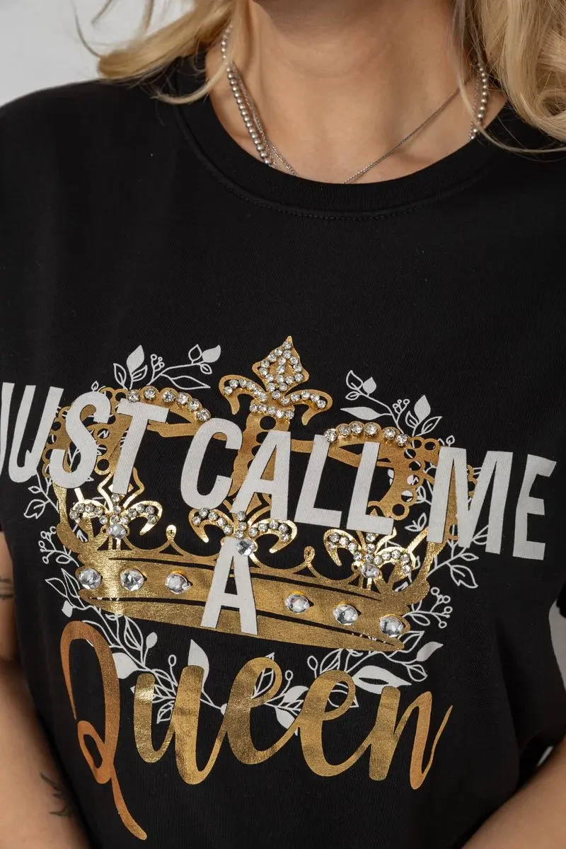 Футболка жіноча, колір чорний, 244R4612 5