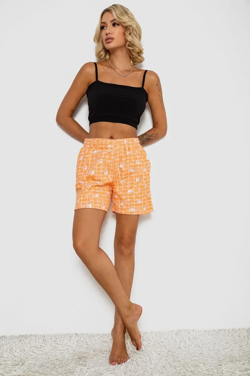 Шорти жіночі домашні, колір персиковий, 238R57818 2