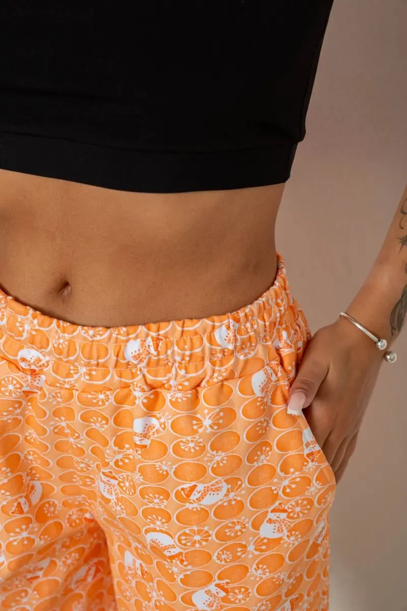 Шорти жіночі домашні, колір персиковий, 238R57818 5