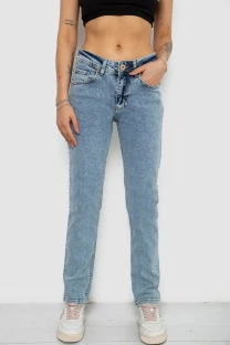 Джинси жіночі, колір блакитний, 244R1417