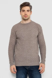 Светр чоловічий, колір мокко, 161R882