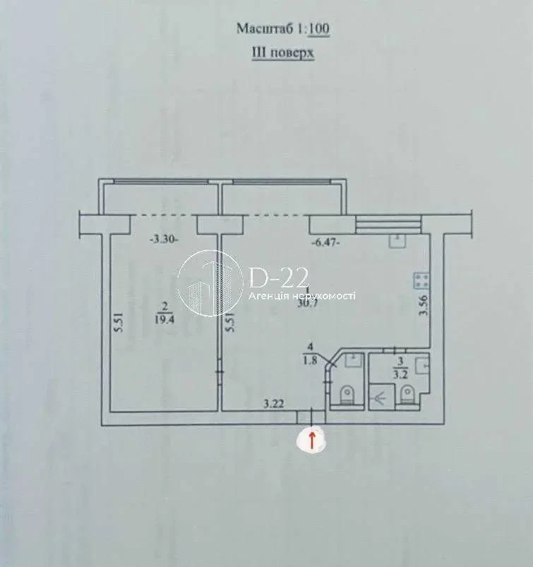 2-к квартира Київ, Шевченківський, Глібова 7 24