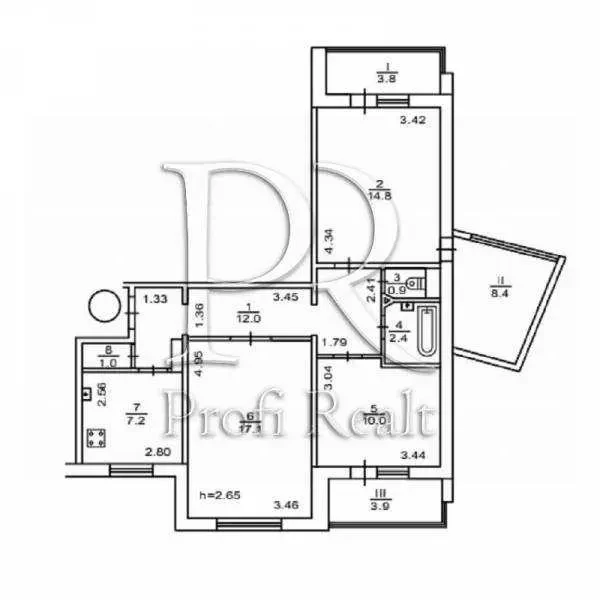 3-к квартира Київ, Святошинський, Чорнобильська 18 18