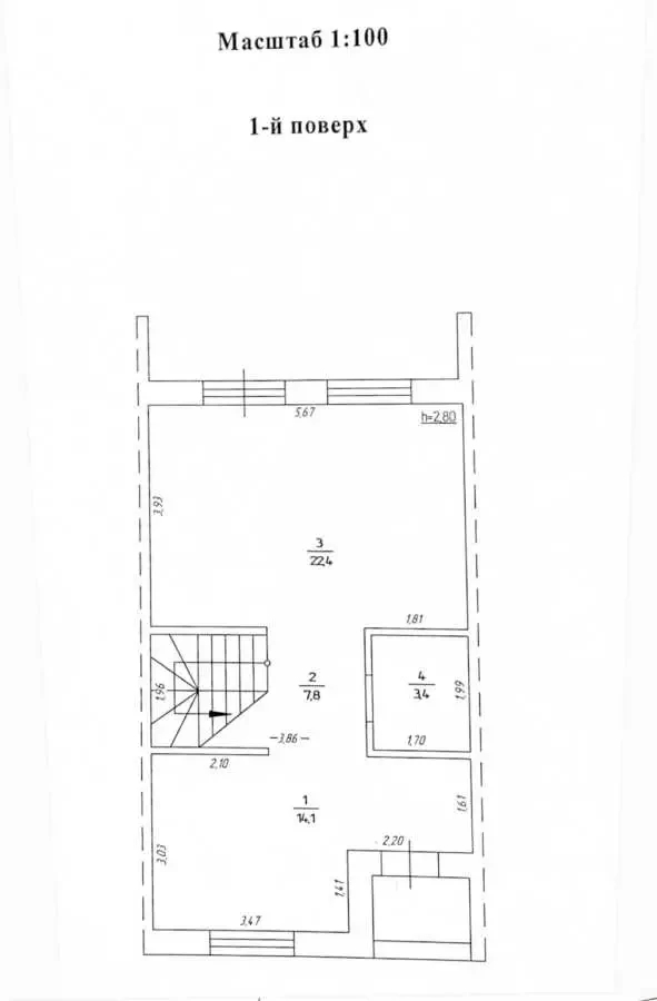 4-к таунхаус Бучанський, Ірпінь, Варшавська 24