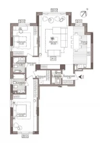 3-к квартира Київ, Шевченківський, Річна 4