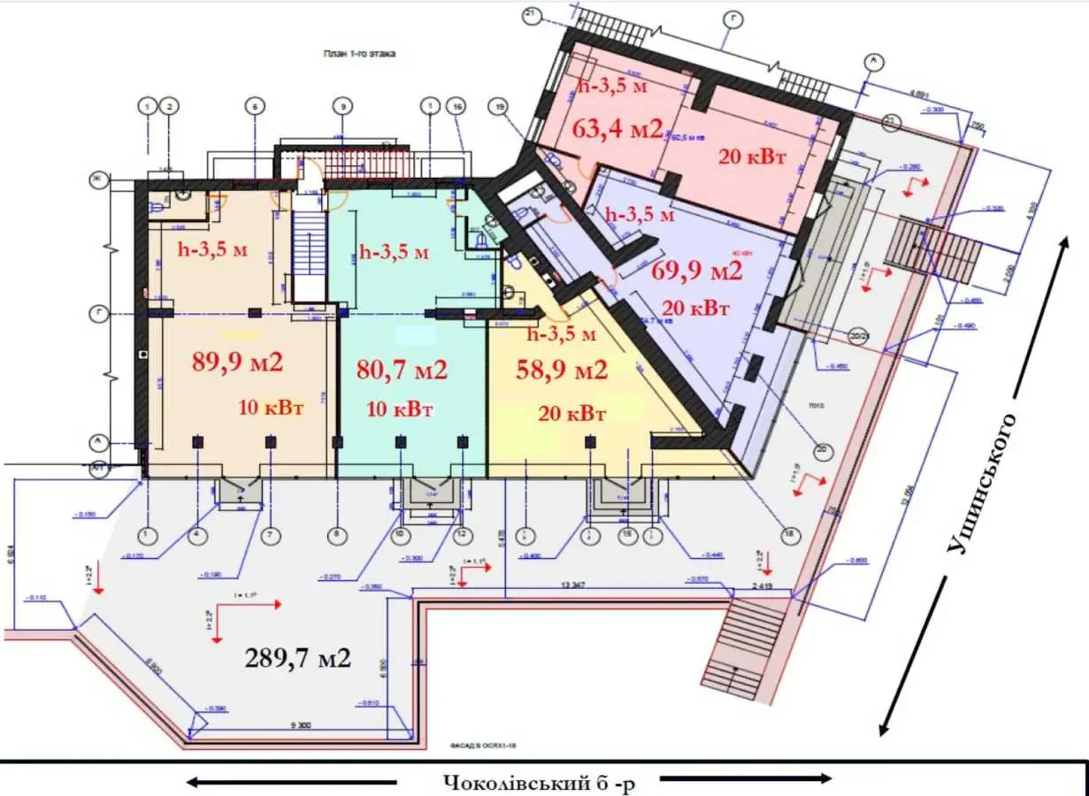 торгові площі Київ, Солом`янський, Чоколівський 37 2