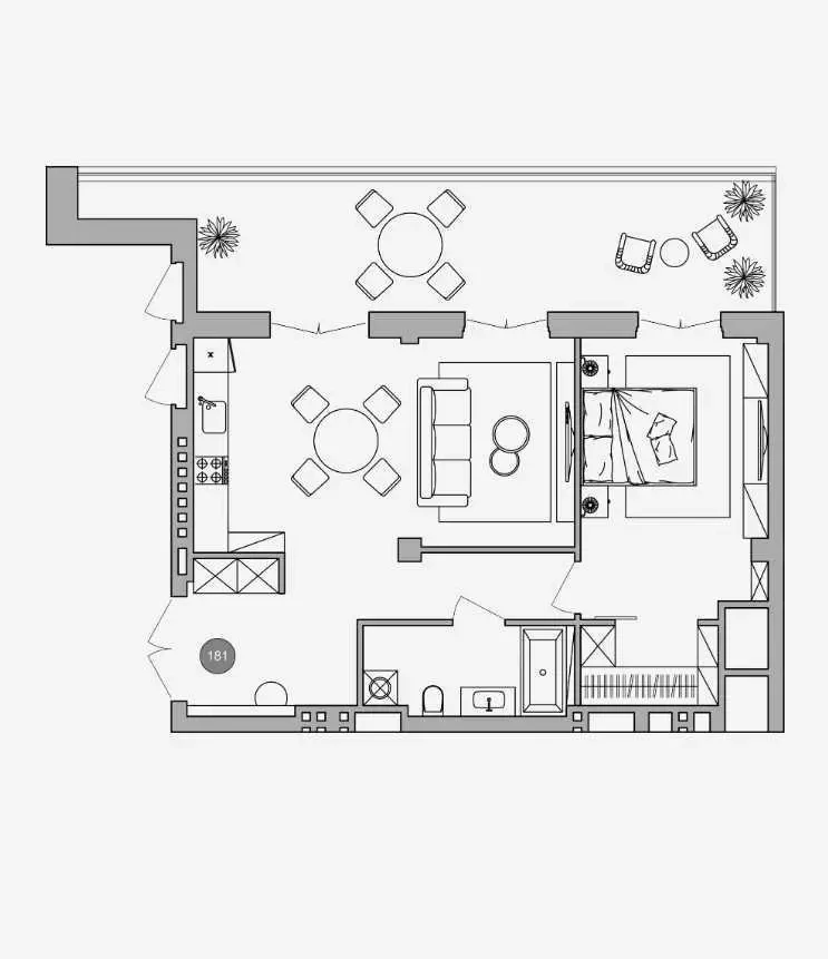 2-к квартира Дніпро, Соборний, донцова 8 4