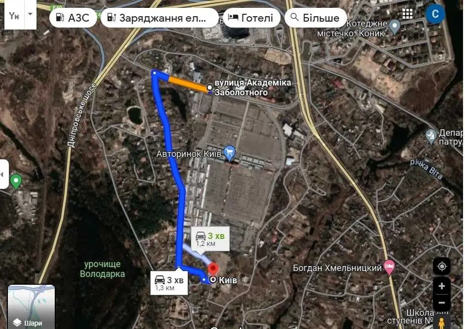 ділянка під житлову забудову Київ, Голосіївський, Бродівська 16