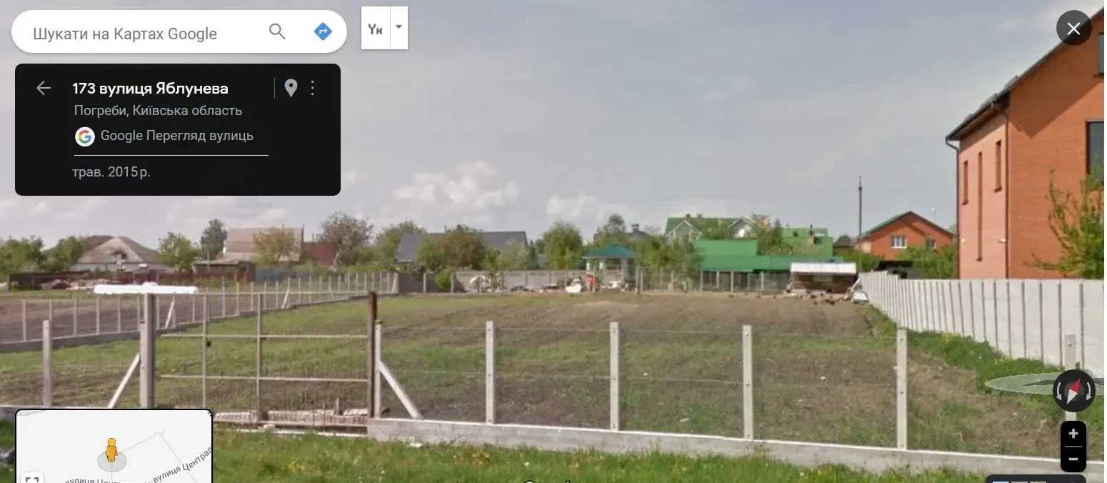 ділянка під житлову забудову Броварський, Погреби, Центральная 23