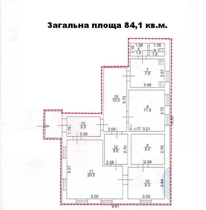 приміщення, будівлі Бориспільський, Яготин, Шевченка 13 3