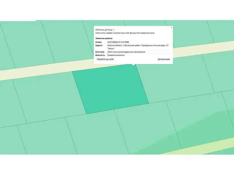 ділянка сільськогосподарського призначення Обухівський, Підгірці, Нова 3
