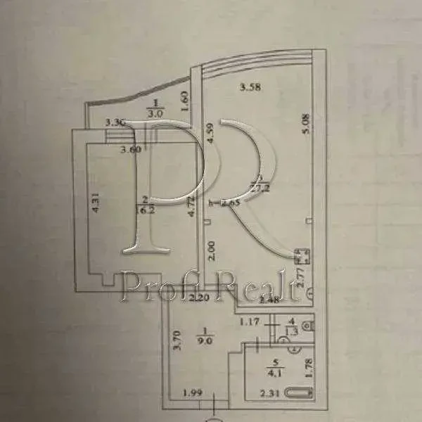 1-к квартира Київ, Святошинський, Олевська 9 8