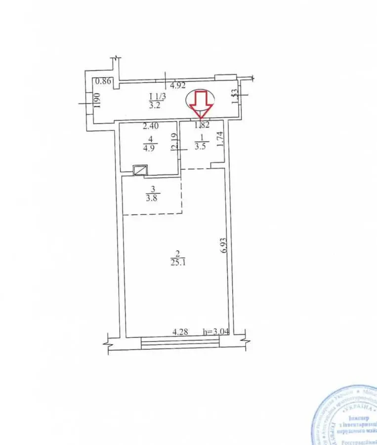 1-к квартира Київ, Печерський, Антоновича 131 7